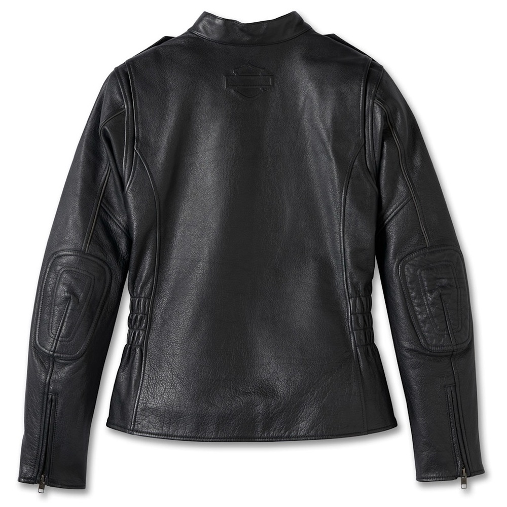 HARLEY DAVIDSON H-D Flex Layering System Captains Leather Jacket Outer Layer NWT - Picture 2 of 14